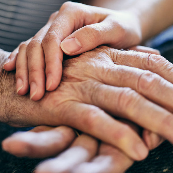 Grieving elderly parent