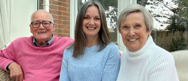 Jacqueline Hooton fitness coach with elderly parents