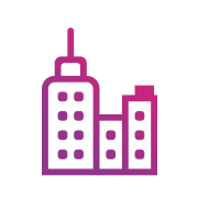 Icon showing alarm monitoring centres