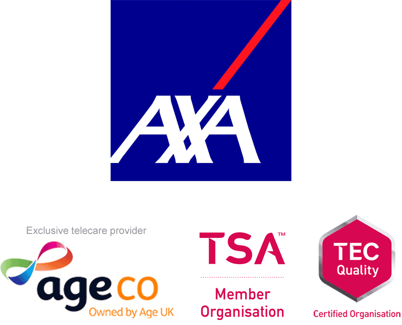 AXA Health and TSA logos