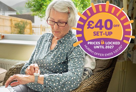 Digital personal alarm with no telephone landline