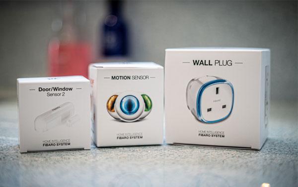 Package of smart home sensors