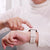 Elderly woman with her Apple watch