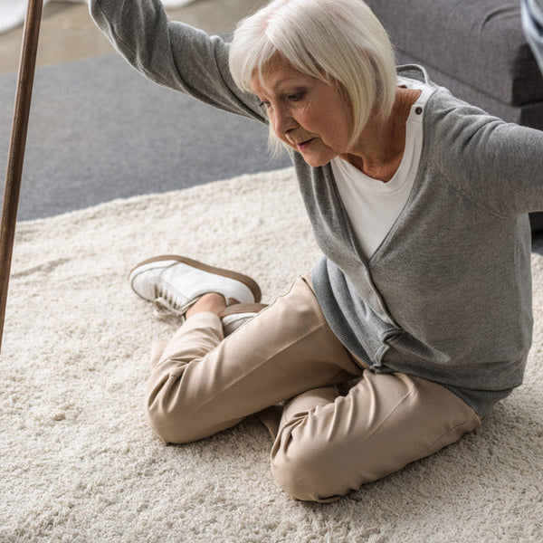 Lifting an elderly person who has fallen
