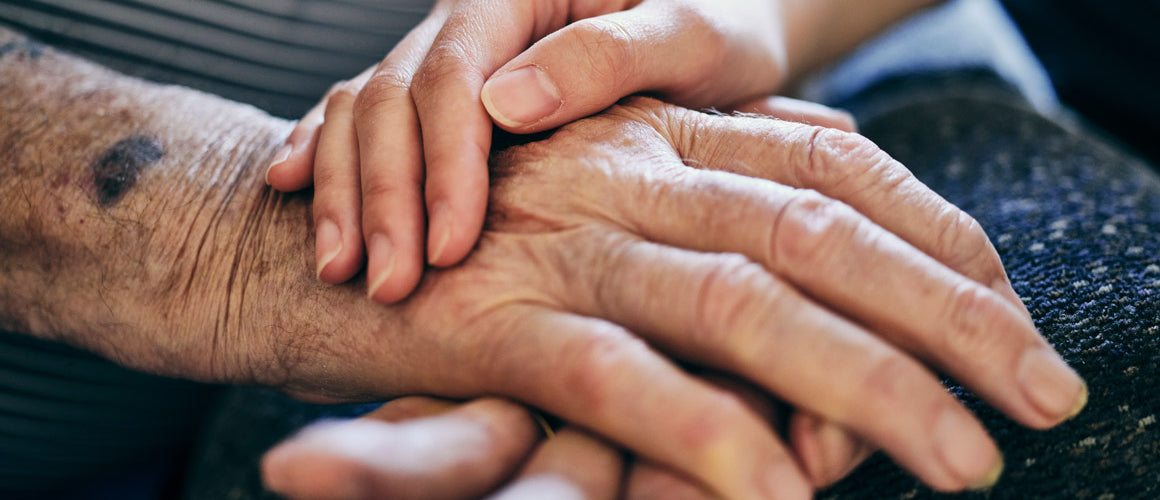 Grieving elderly parent