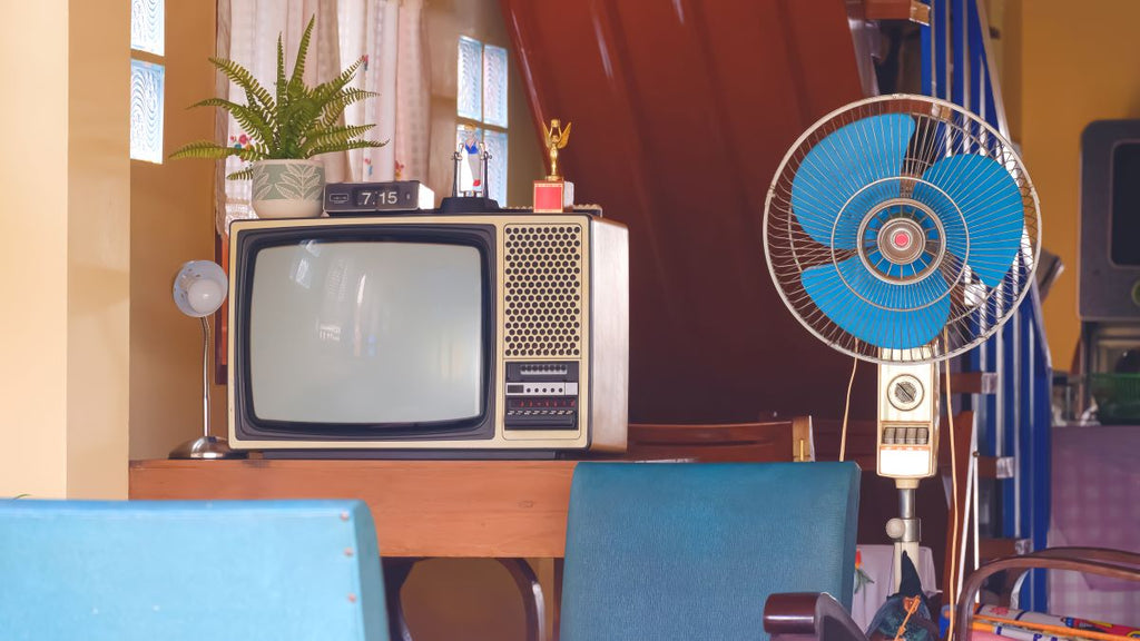 retro TV of the 1970s