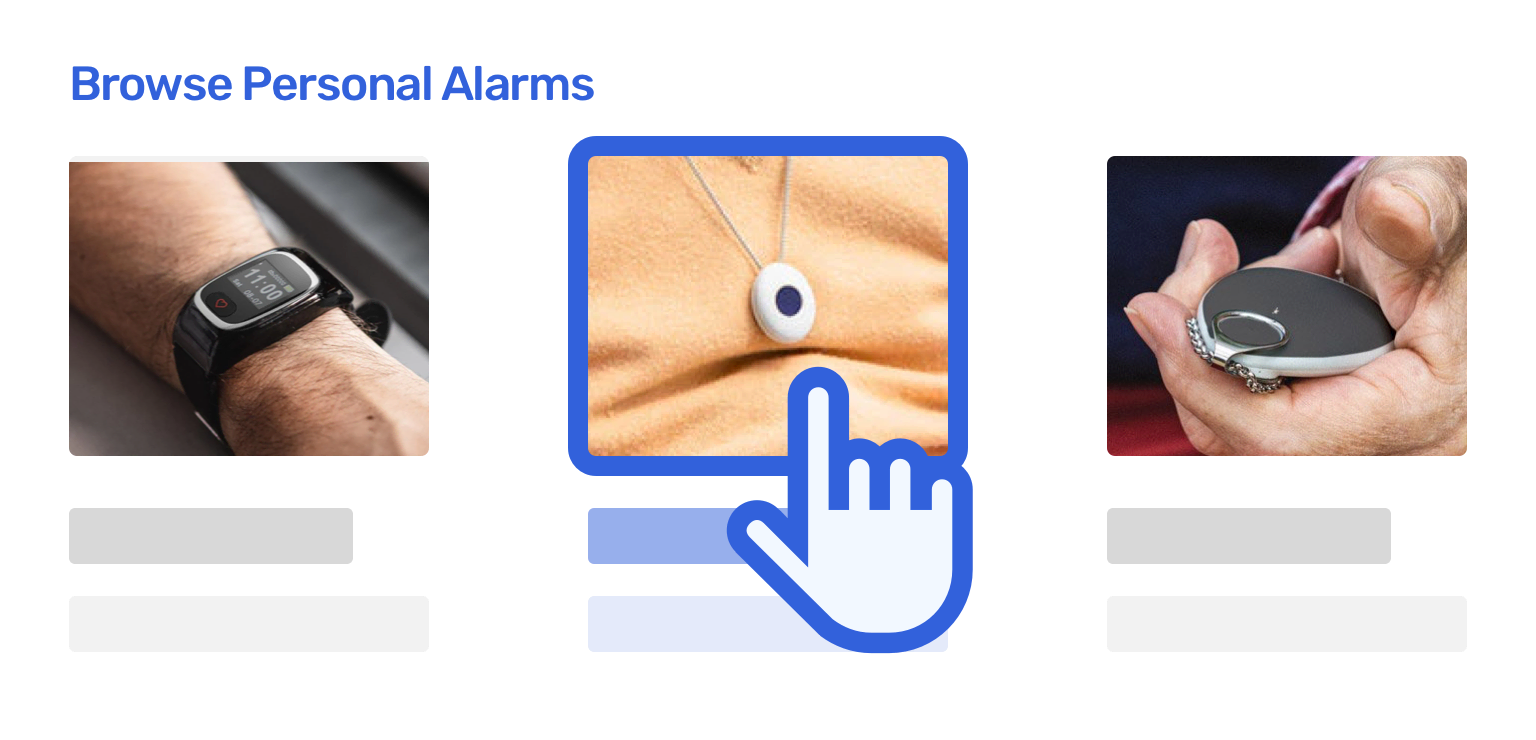 Select the best personal alarm for your needs.