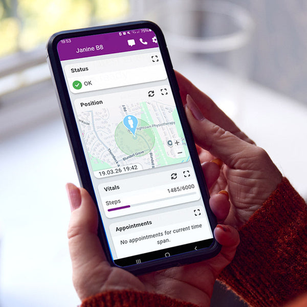 Stay connected with the optional Friends and Family app