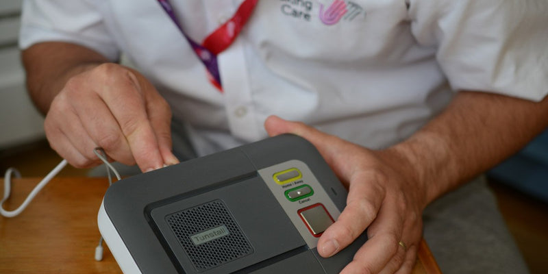 Your personal alarm will be sent to you so you have the equipment before your installation date