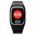Personal alarm watch with help button