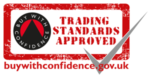 Trading Standards Approved logo.
